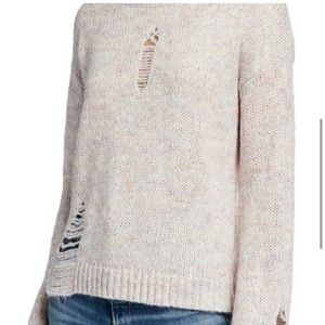 Brand new wildfox sweater with tags pink champagne  color
